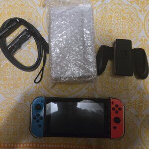 Nintendo Switch with MicroSD and case included